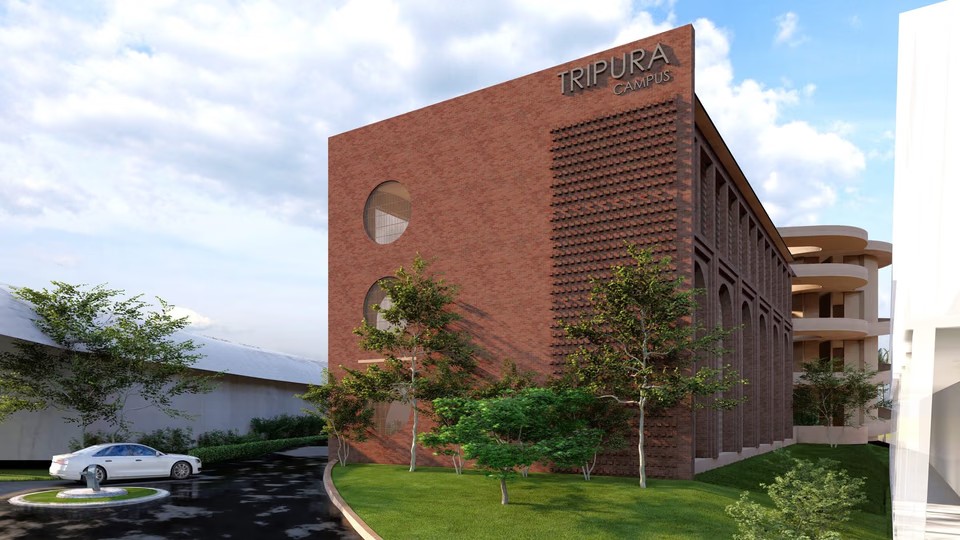 College Building at Tripura Campus