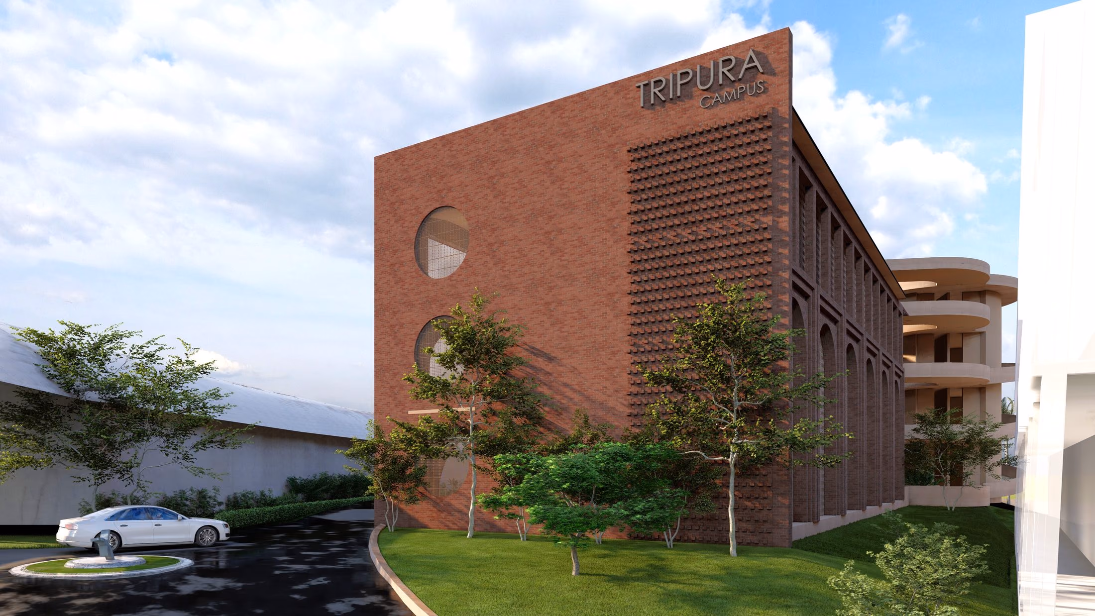 College Building at Tripura Campus