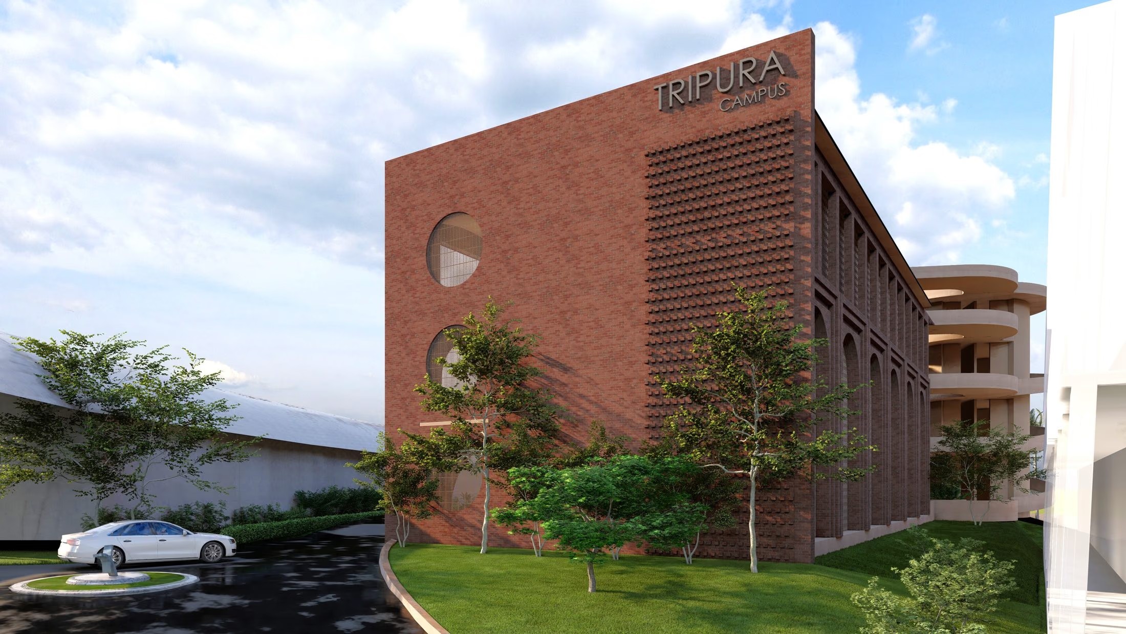 College Building at Tripura Campus