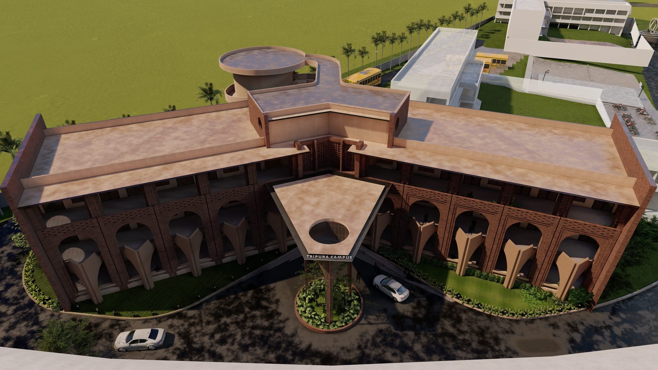 College Building at Tripura Campus 4