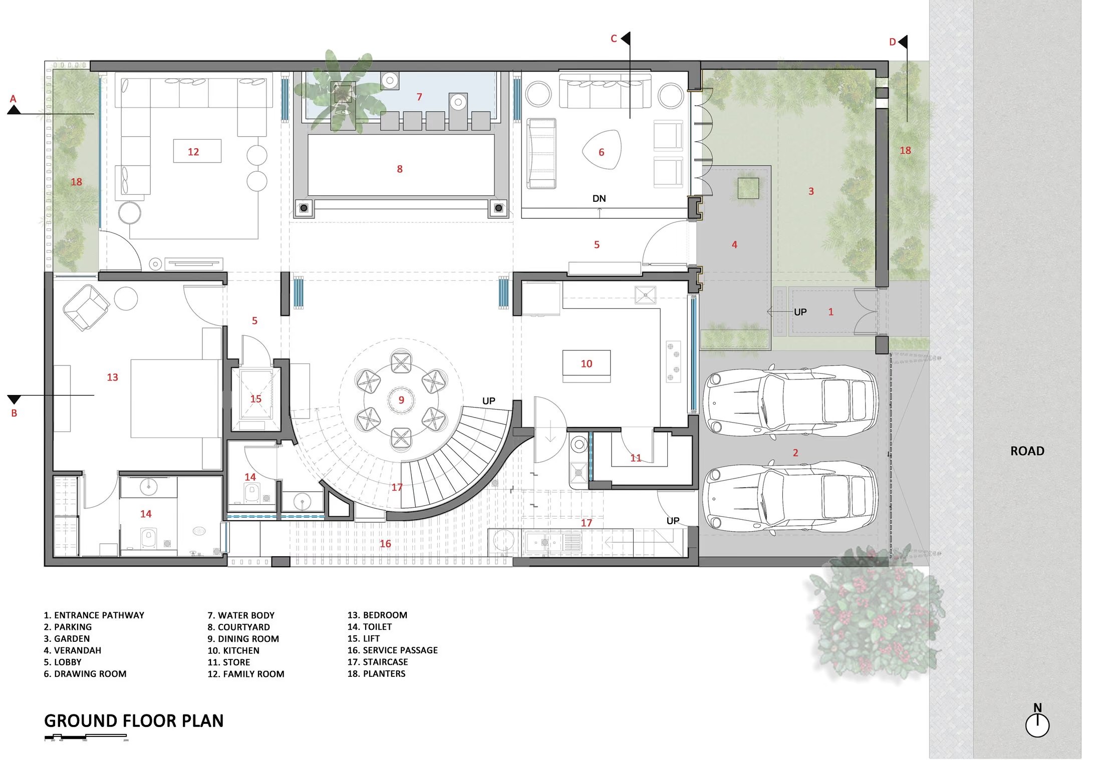 The Courtyard House 26